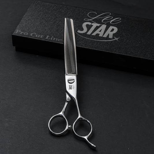 Foarfecă Premium de Filat Grooming Canin Comet (LeeStar Platinum) - 7.5"
