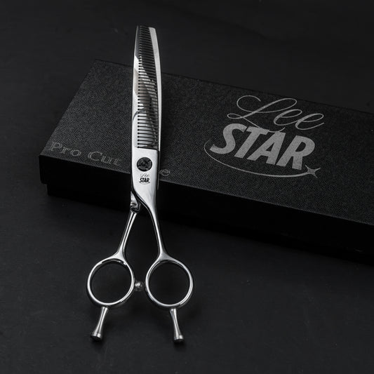 Foarfecă Grooming Canin Blender Calystor (LeeStar Gold) - 7"