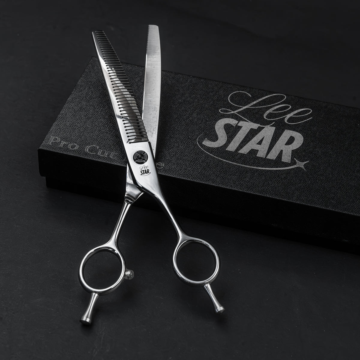 Foarfecă Grooming Canin Blender Calystor (LeeStar Gold) - 7"