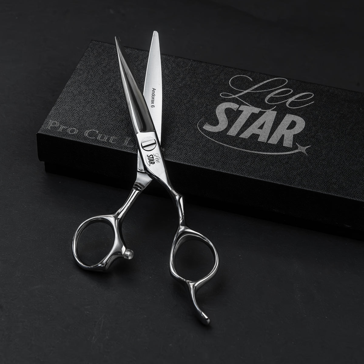 Foarfecă Profesională Andorax (LeeStar Silver) - 6"