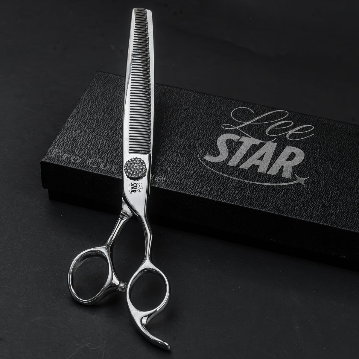 Foarfecă Grooming Canin de Filat Venerax (LeeStar Gold) - 7.5"