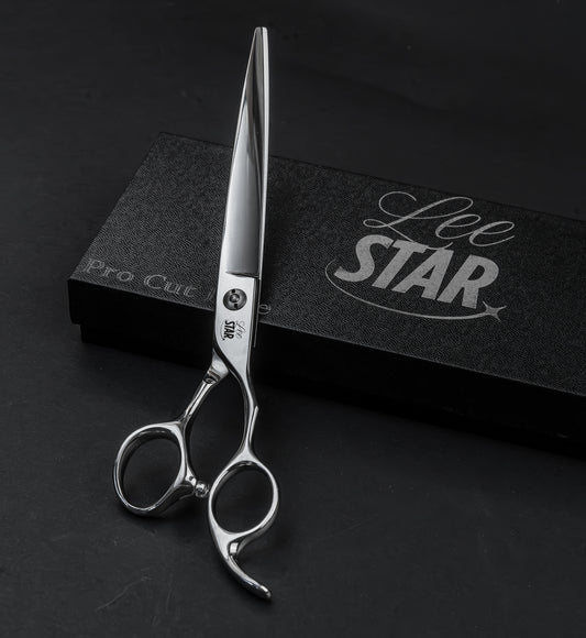Foarfecă Grooming Canin Valtorax (LeeStar Gold) - 7.5" Dreaptă