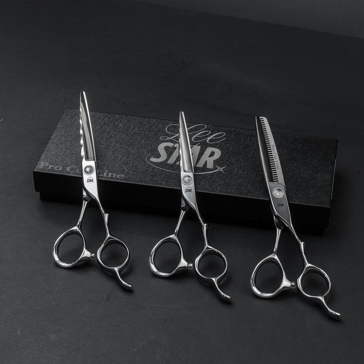 Set Foarfece Frizerie LeeStar Ecliptor - 3 Piese