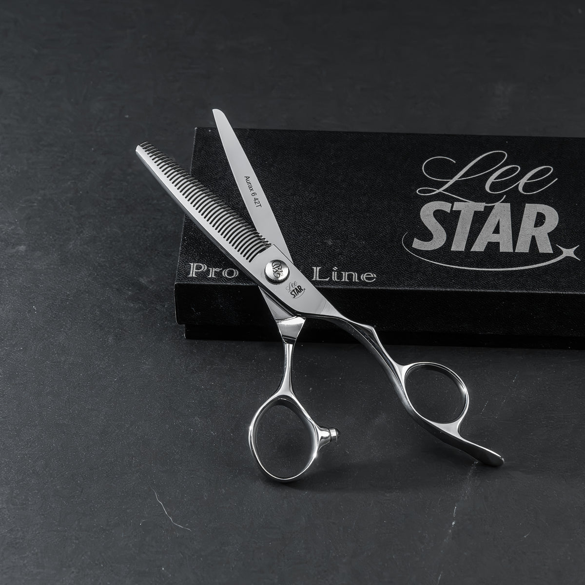 Foarfecă Profesională de Filat Aurax (LeeStar Gold) - 6"